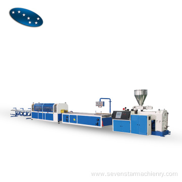 WPC wood plastic extrusion machinery produce line